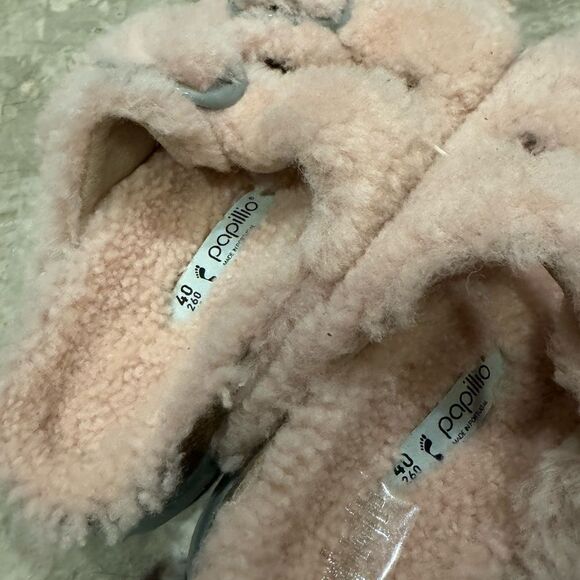 BIRKENSTOCK PAPILLIO DAYTONA SLIDE IN TEDDY CRYSTAL ROSE NWT ASSORTED SIZES - Picture 10 of 14